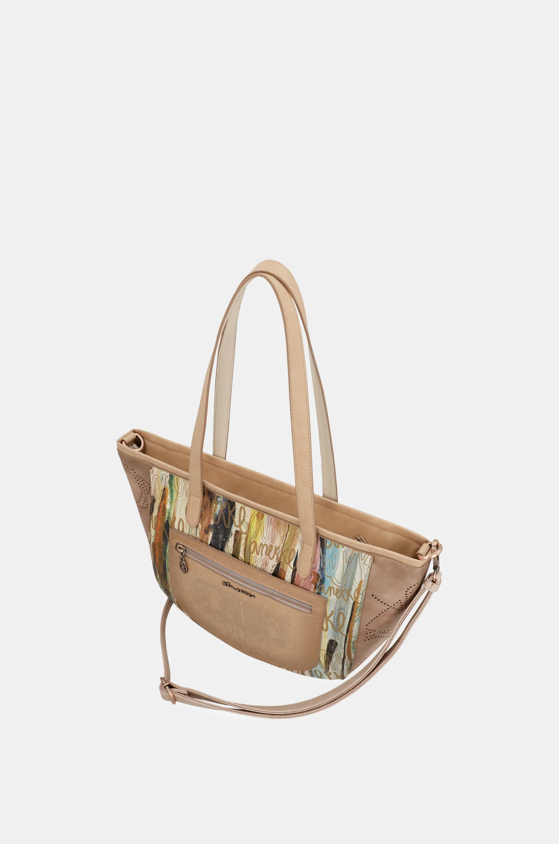 Sac shopper grand format nude Studio - Image 8