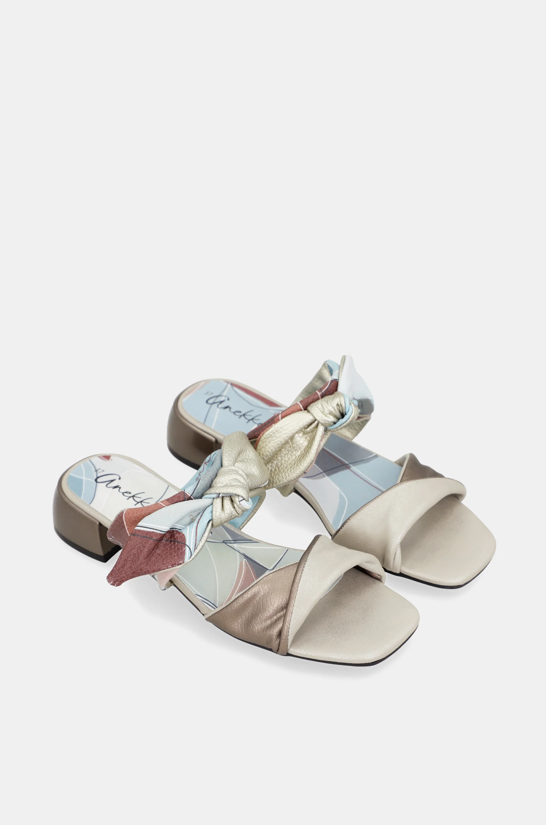 Sandales à talon et nœud Auralis - Image 3