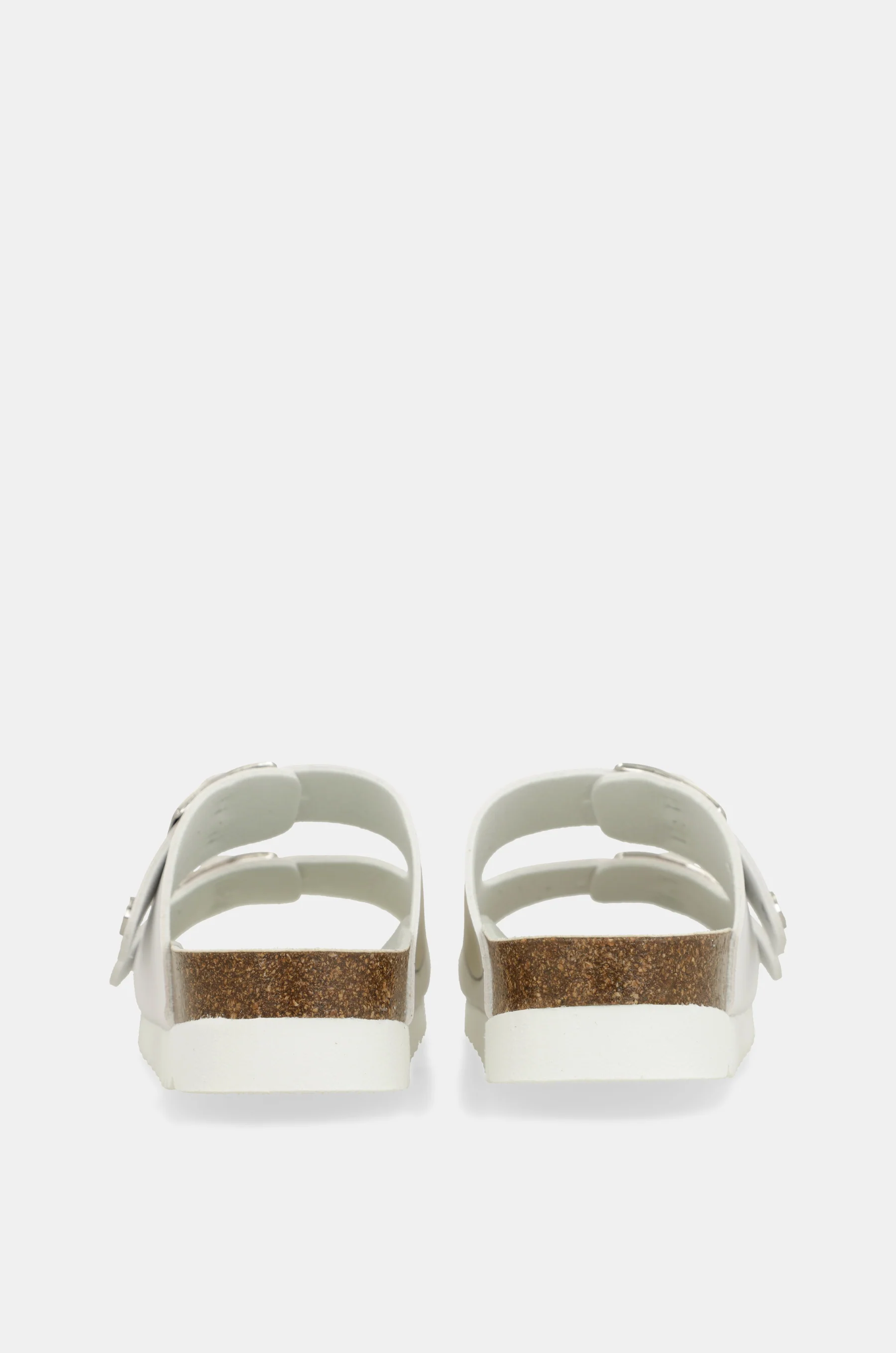 Sandales bio bleues et blanches - Image 3