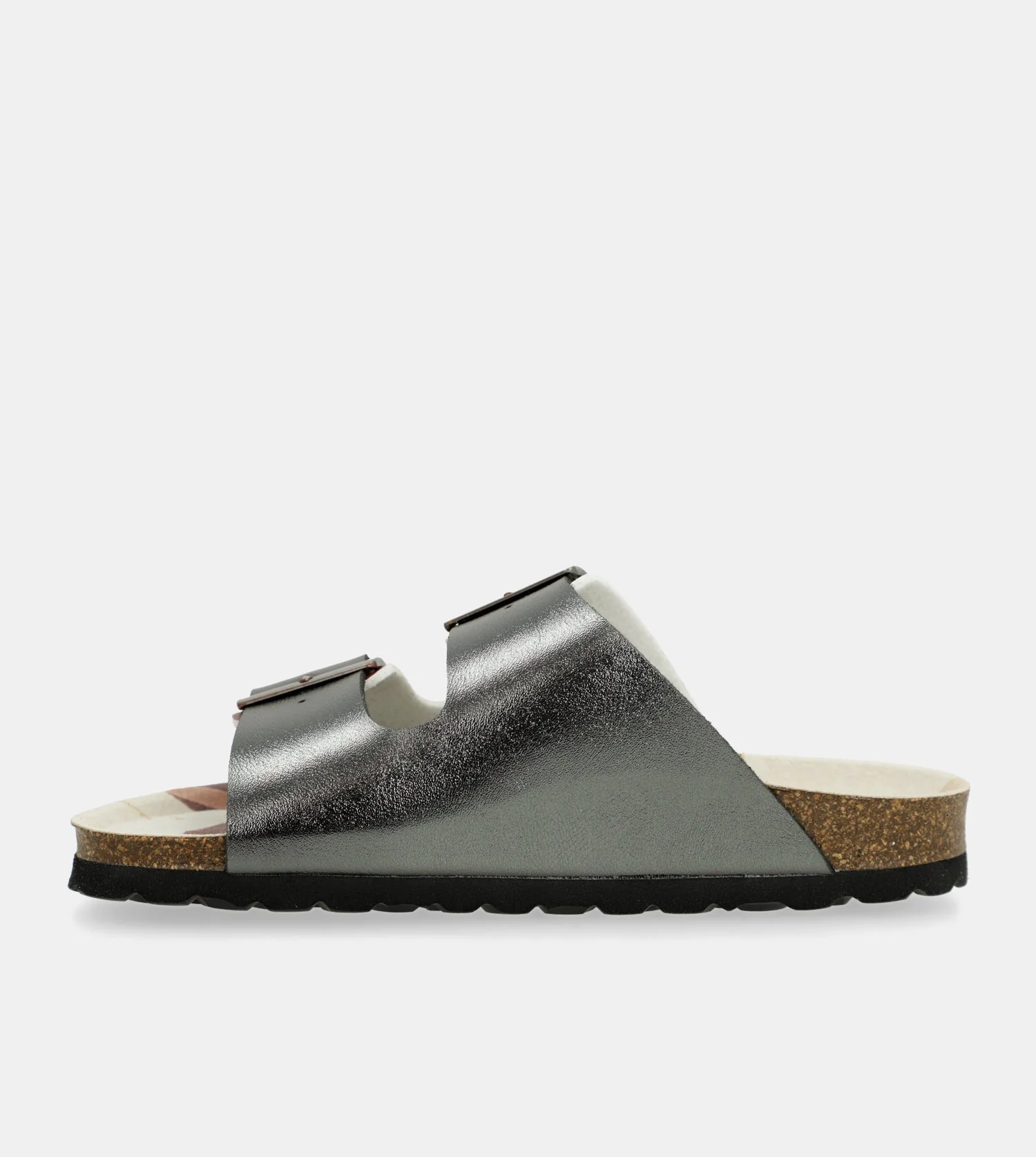 Sandales bio multicolores noires - Image 4