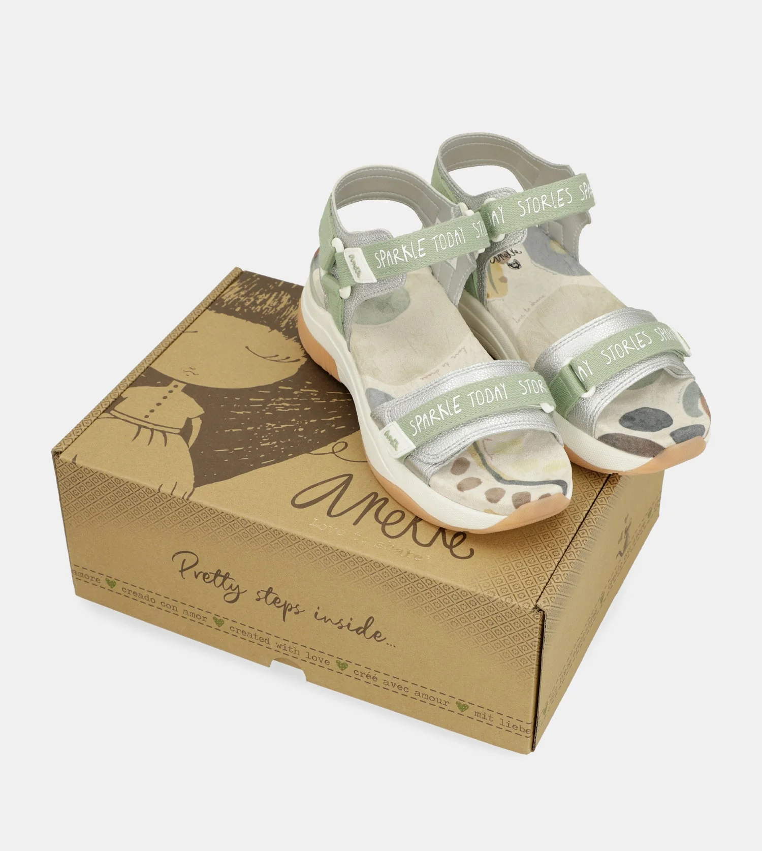 Sandales de sport vertes - Image 2