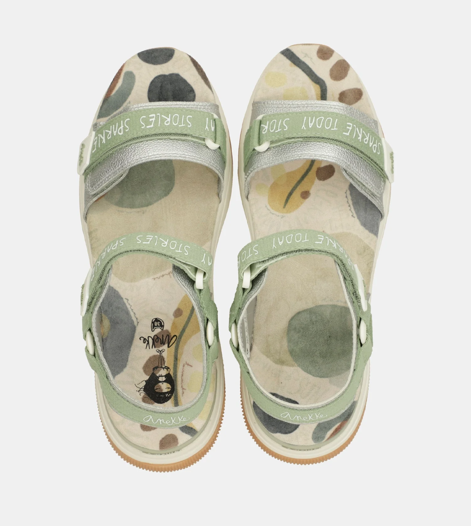 Sandales de sport vertes - Image 4