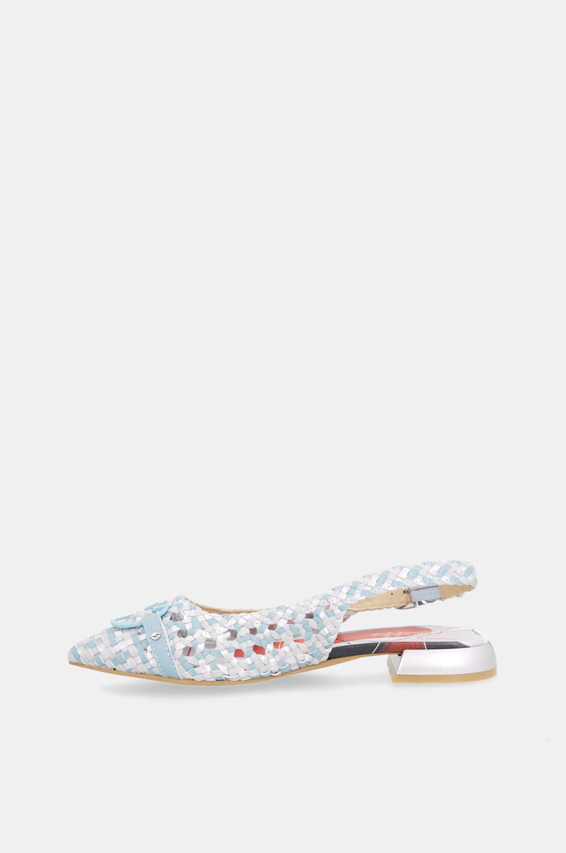 Ballerines slingback bleues - Image 4