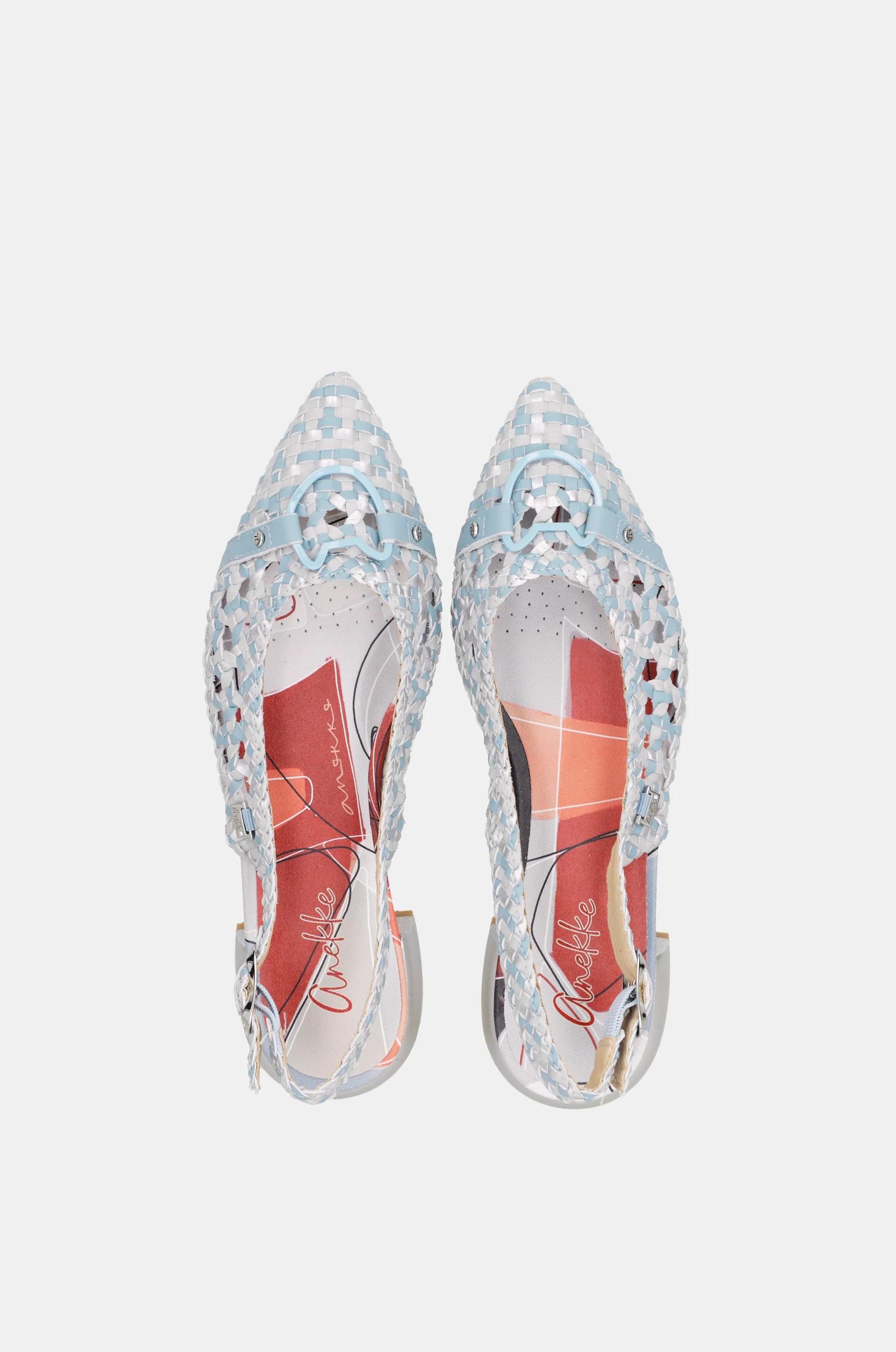 Ballerines slingback bleues - Image 7
