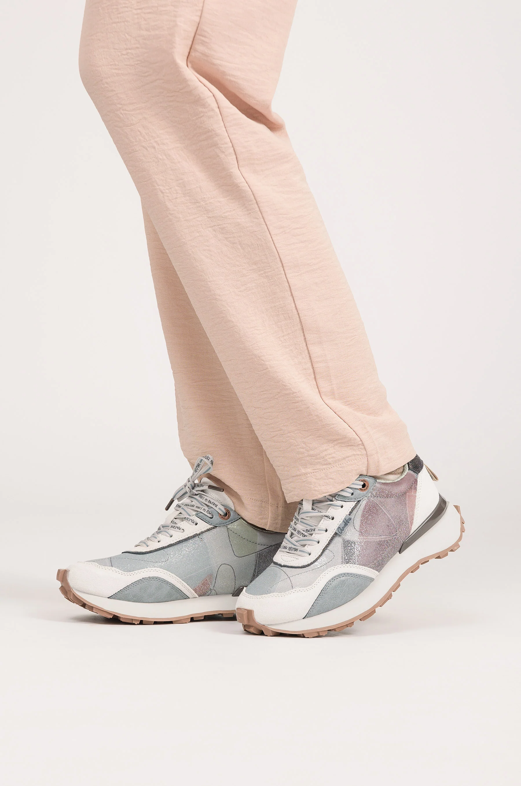 Sneakers argentés - Image 2