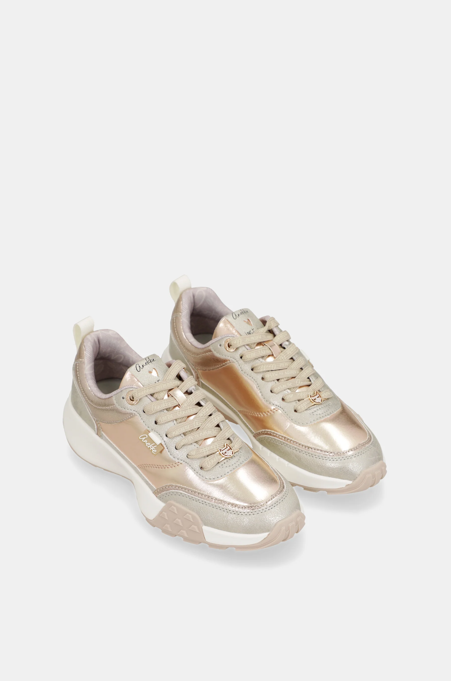 Sneakers dorés - Image 3