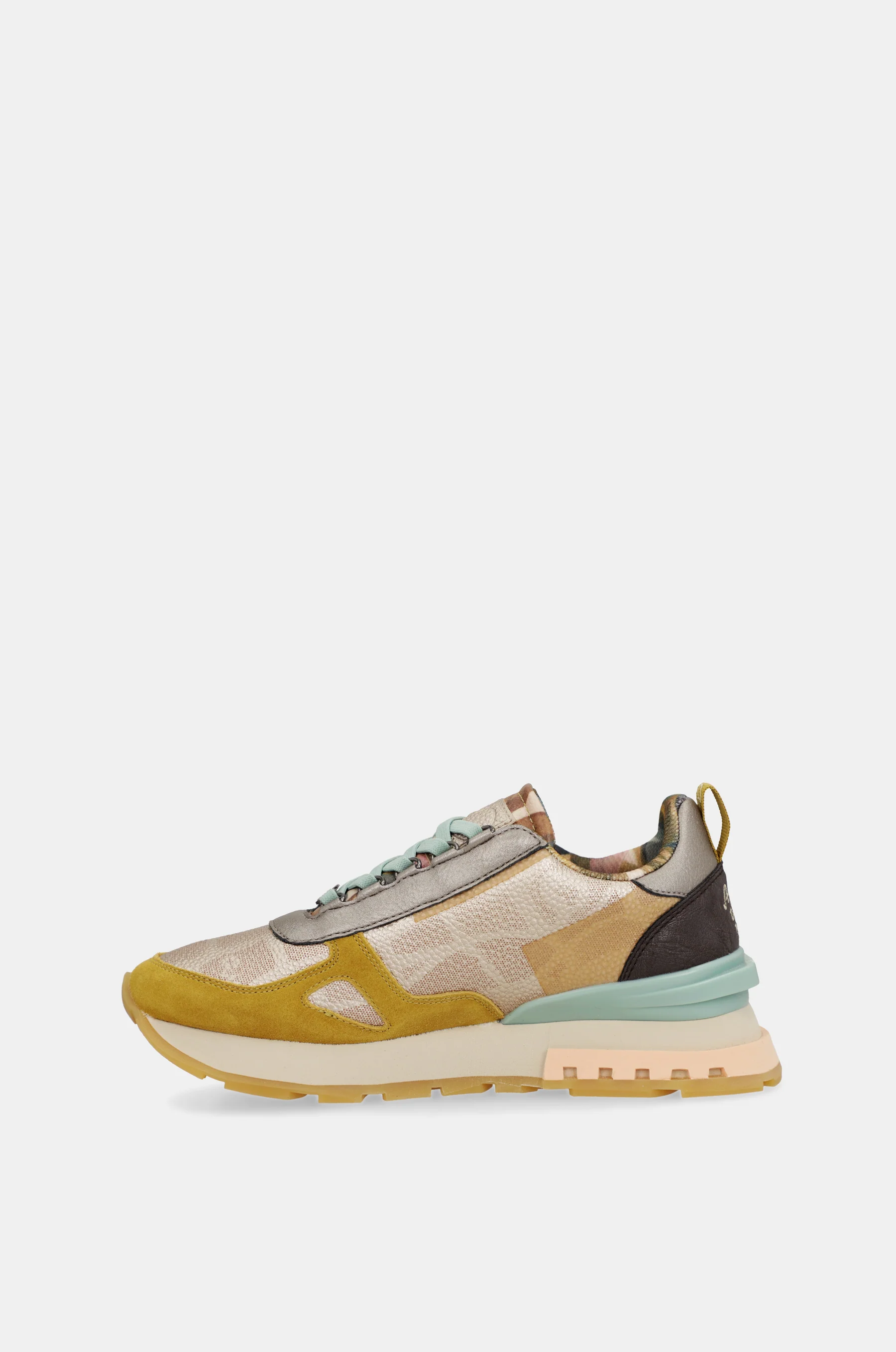 Sneakers jaunes et dorés Bloom - Image 6