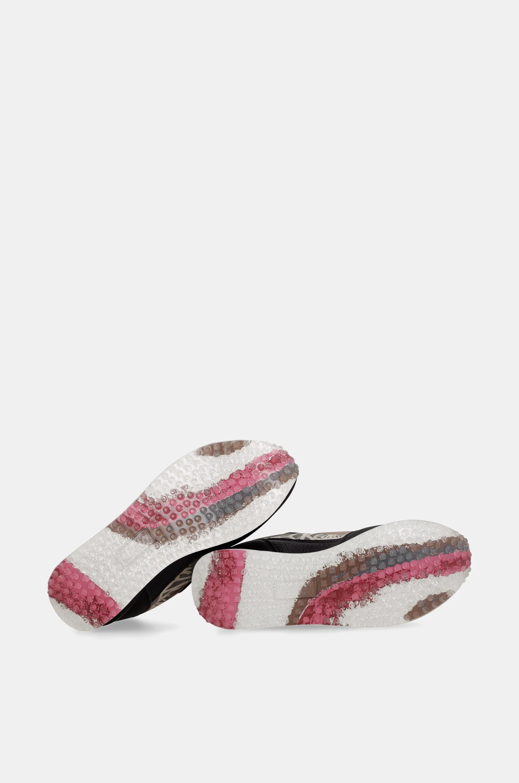 Sneakers noirs et roses - Image 6