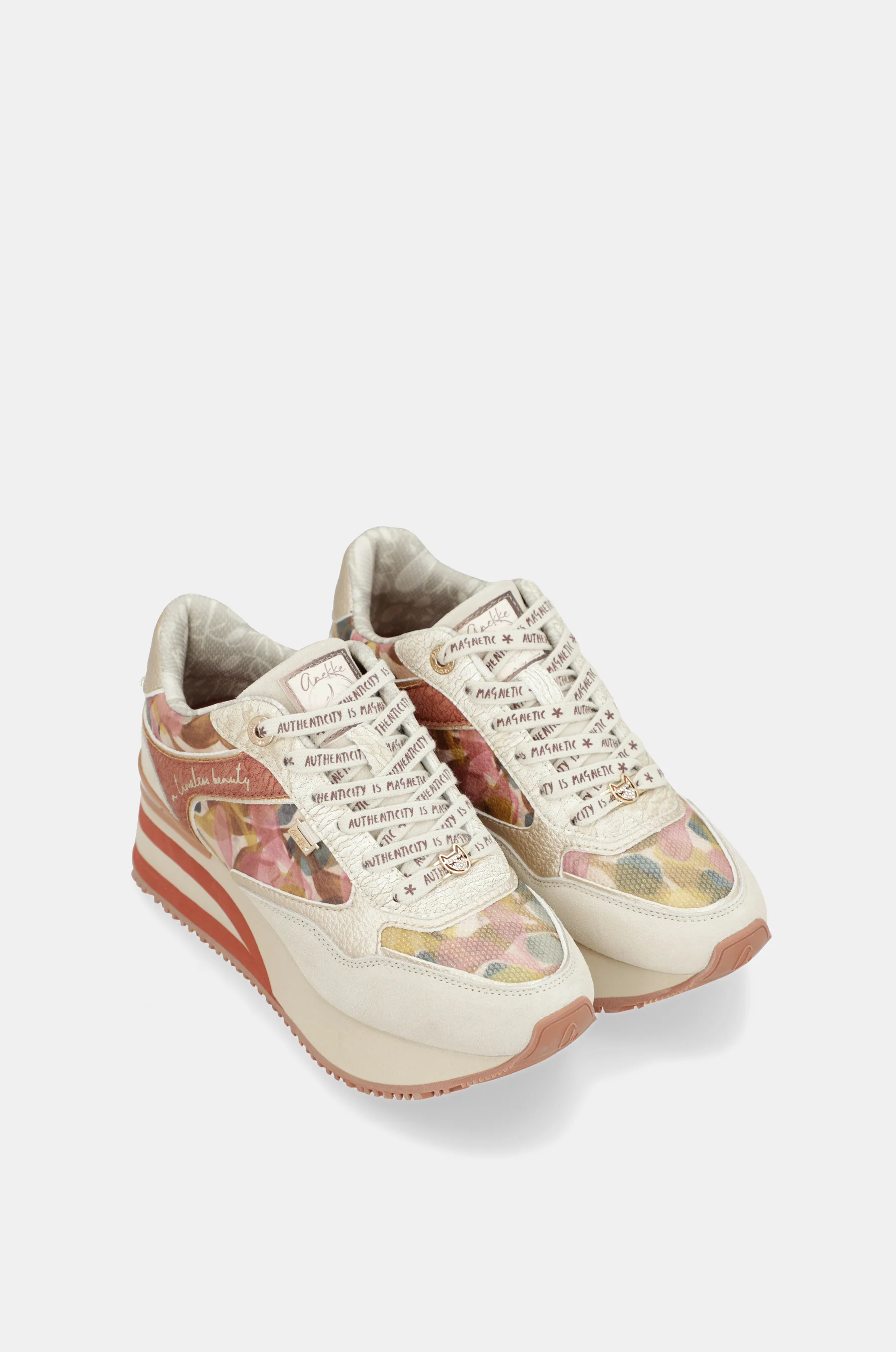 Sneakers roses et beige Bloom - Image 7