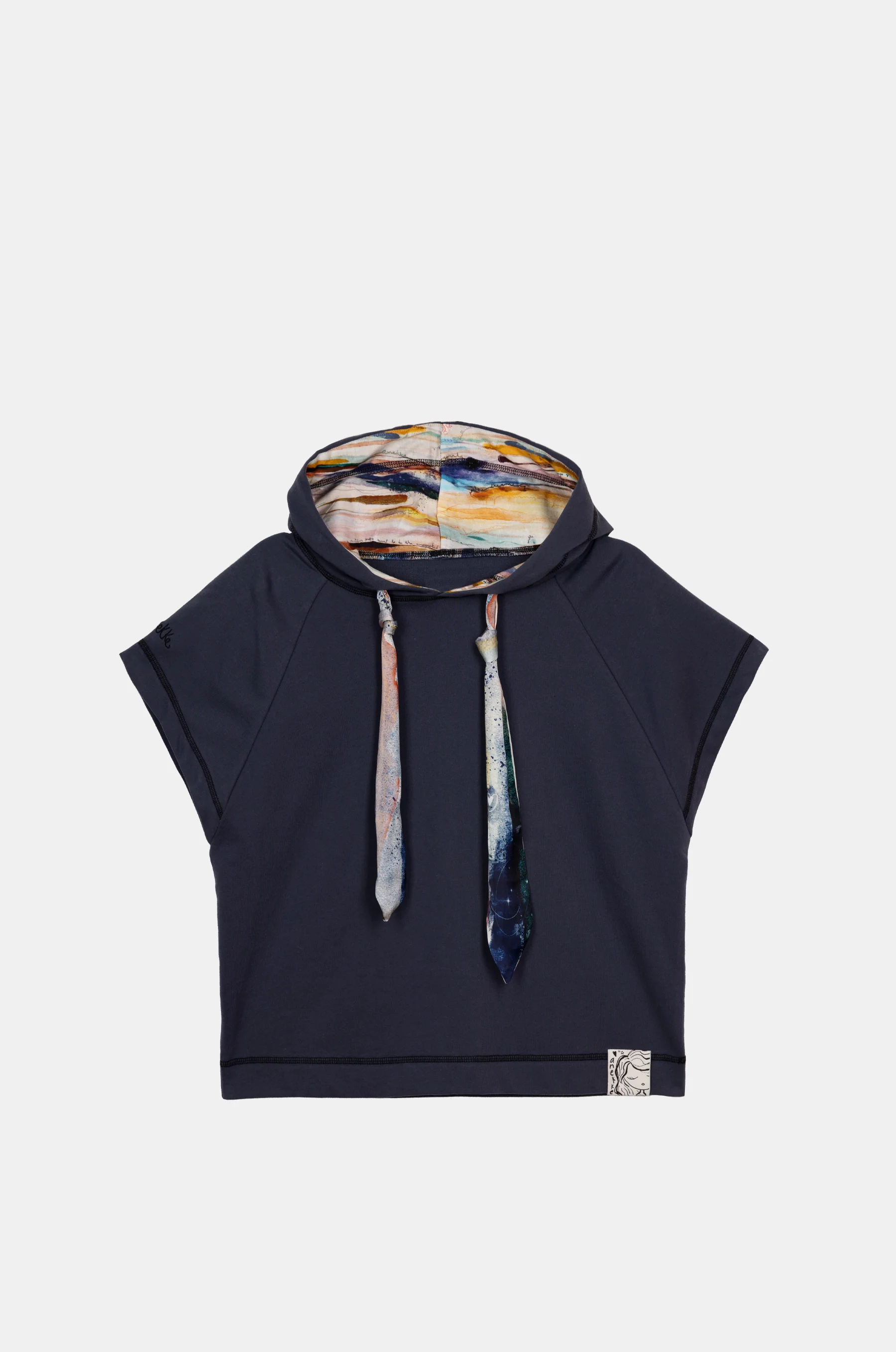 Sweat sans manches bleu marine Studio - Image 2