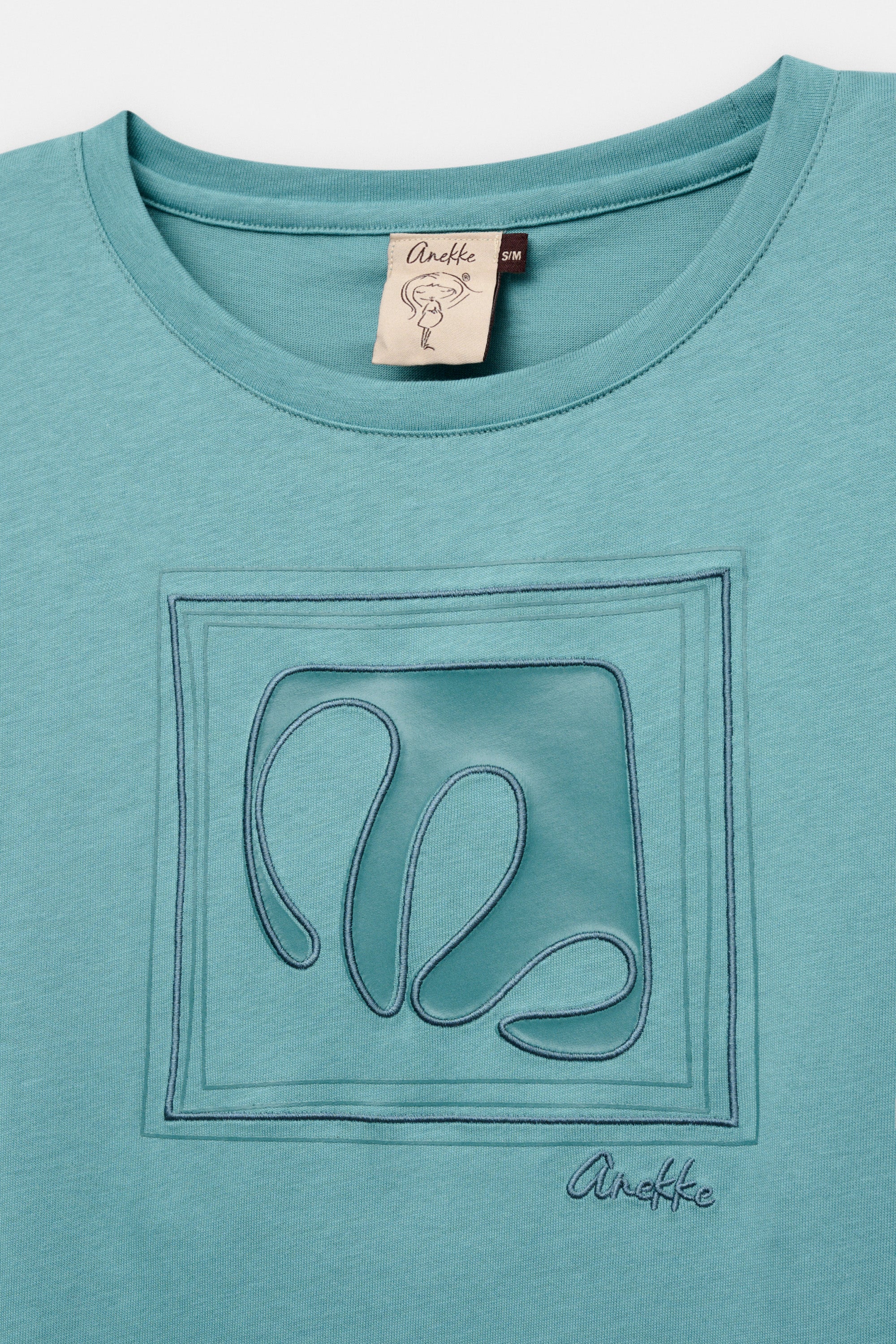 T-shirt à manches bouffantes bleu - Image 3
