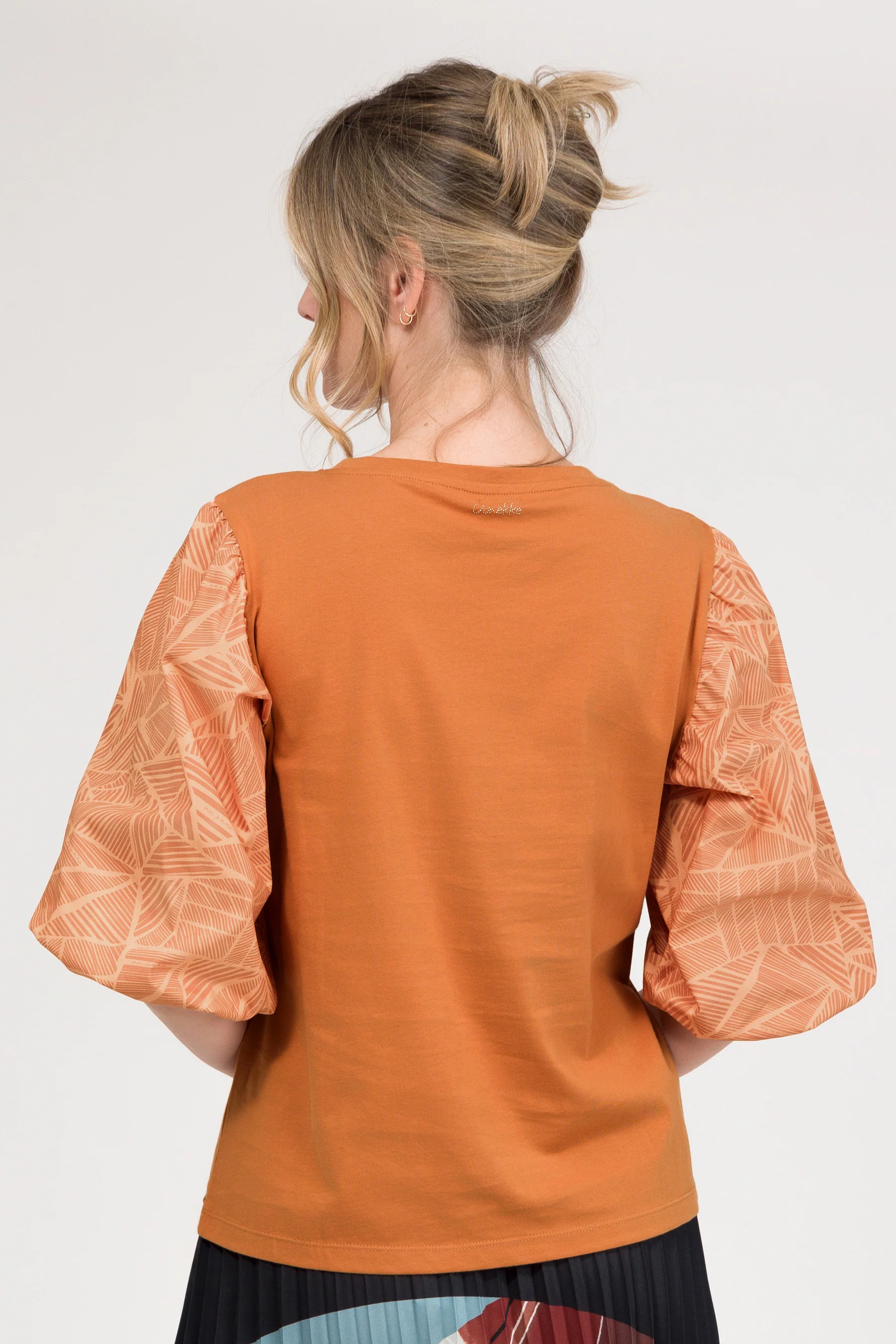 T-shirt à manches bouffantes et imprimé - Image 3