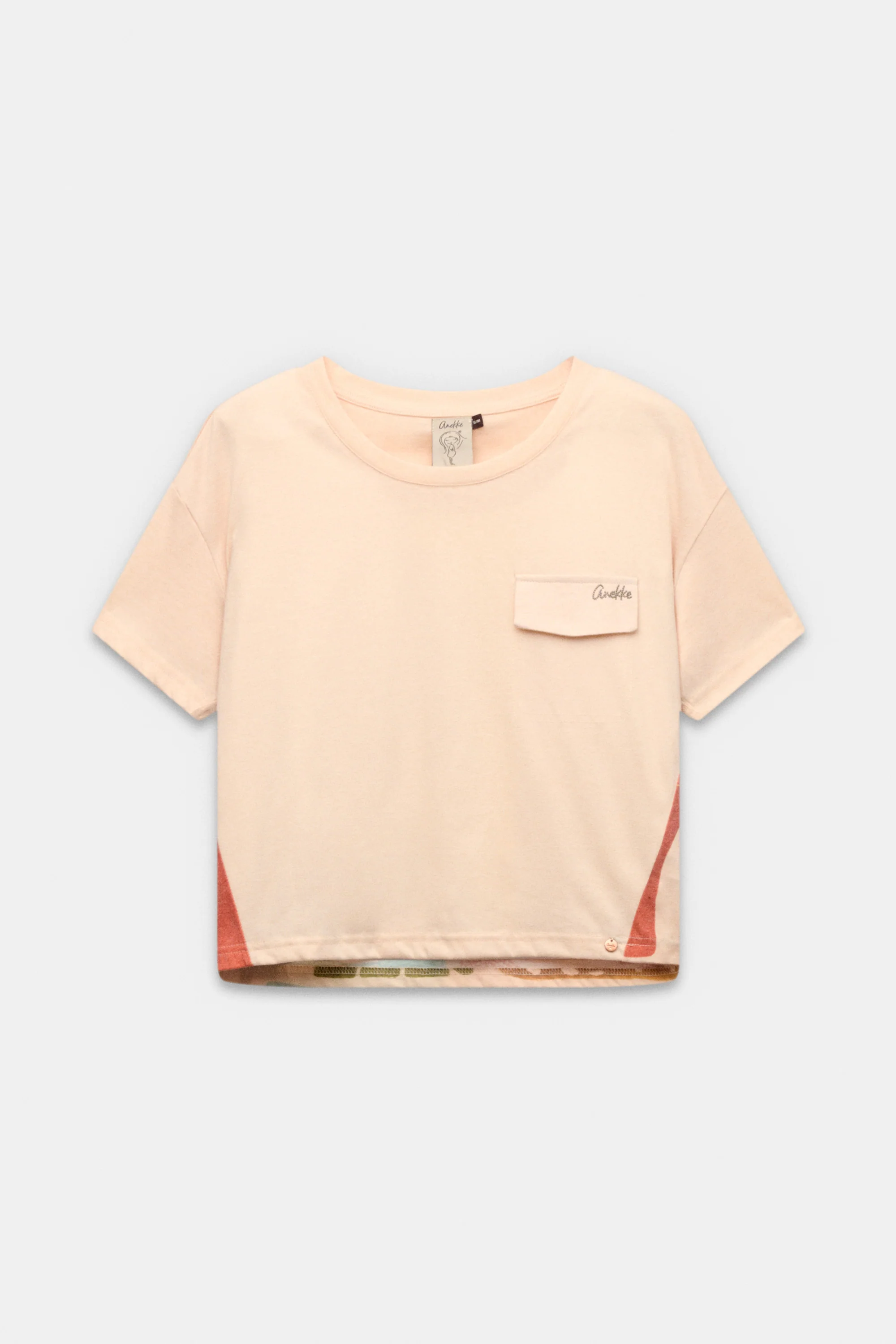 T-shirt à manches courtes beige