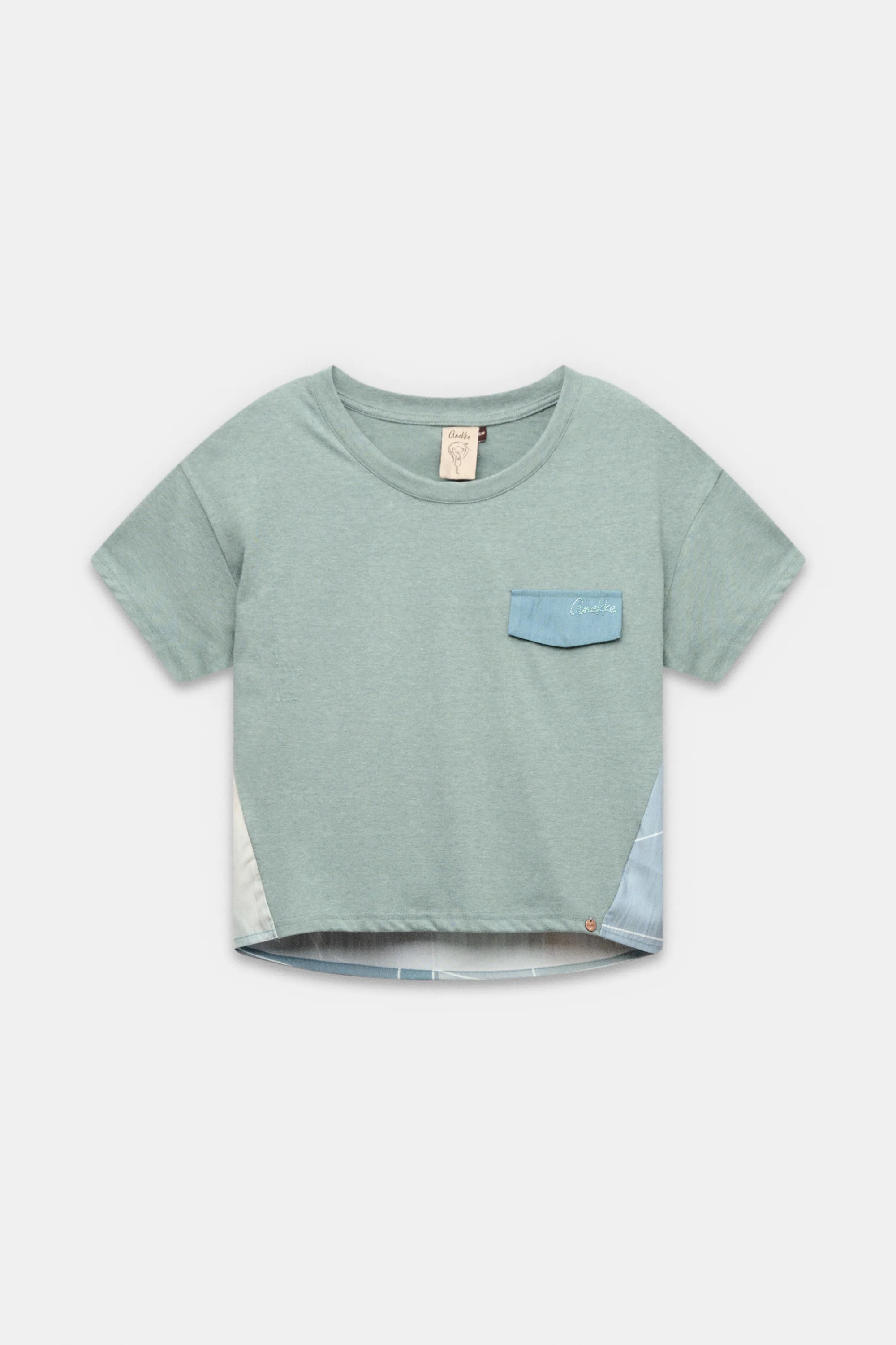 T-shirt à manches courtes bleu