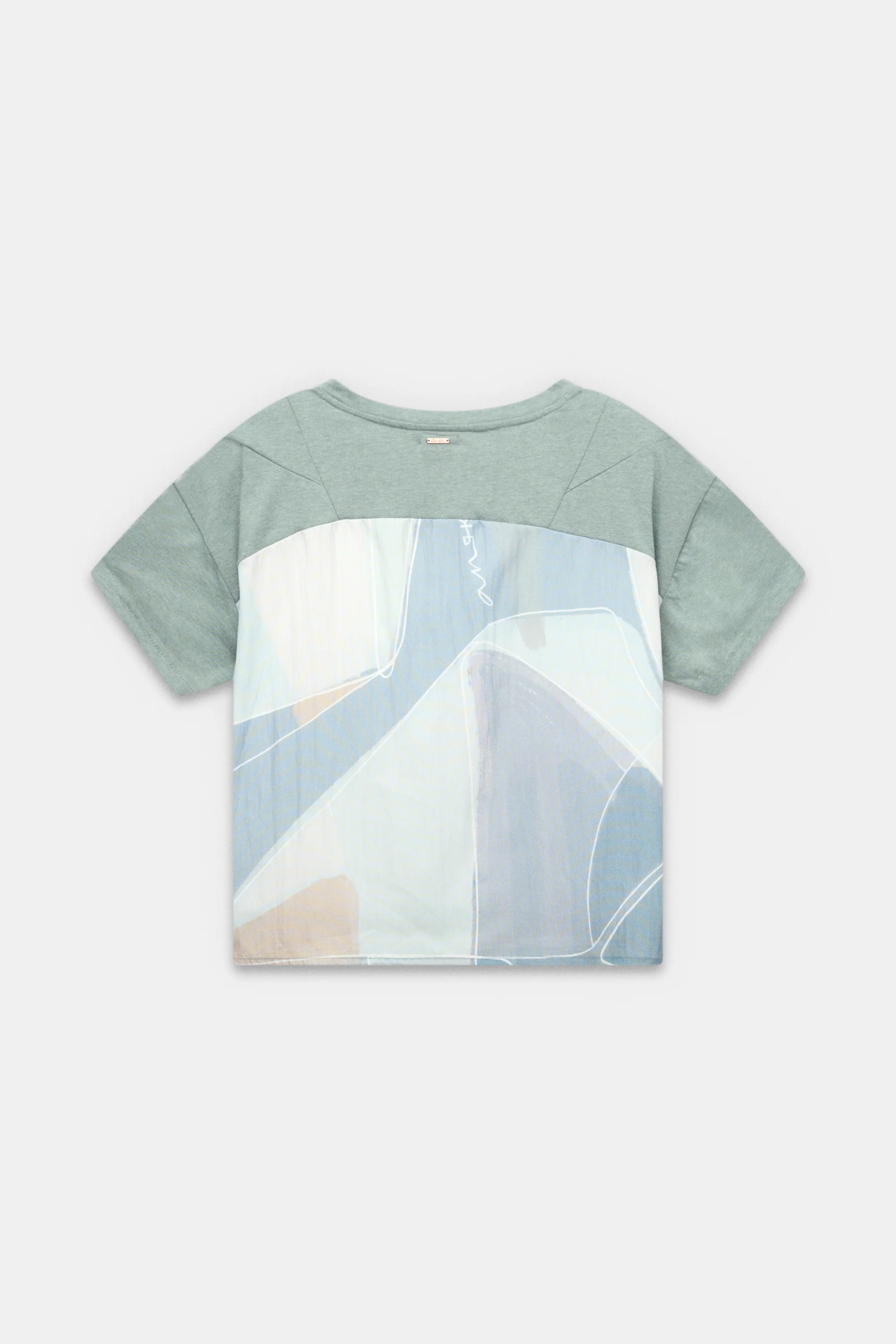 T-shirt à manches courtes bleu - Image 3