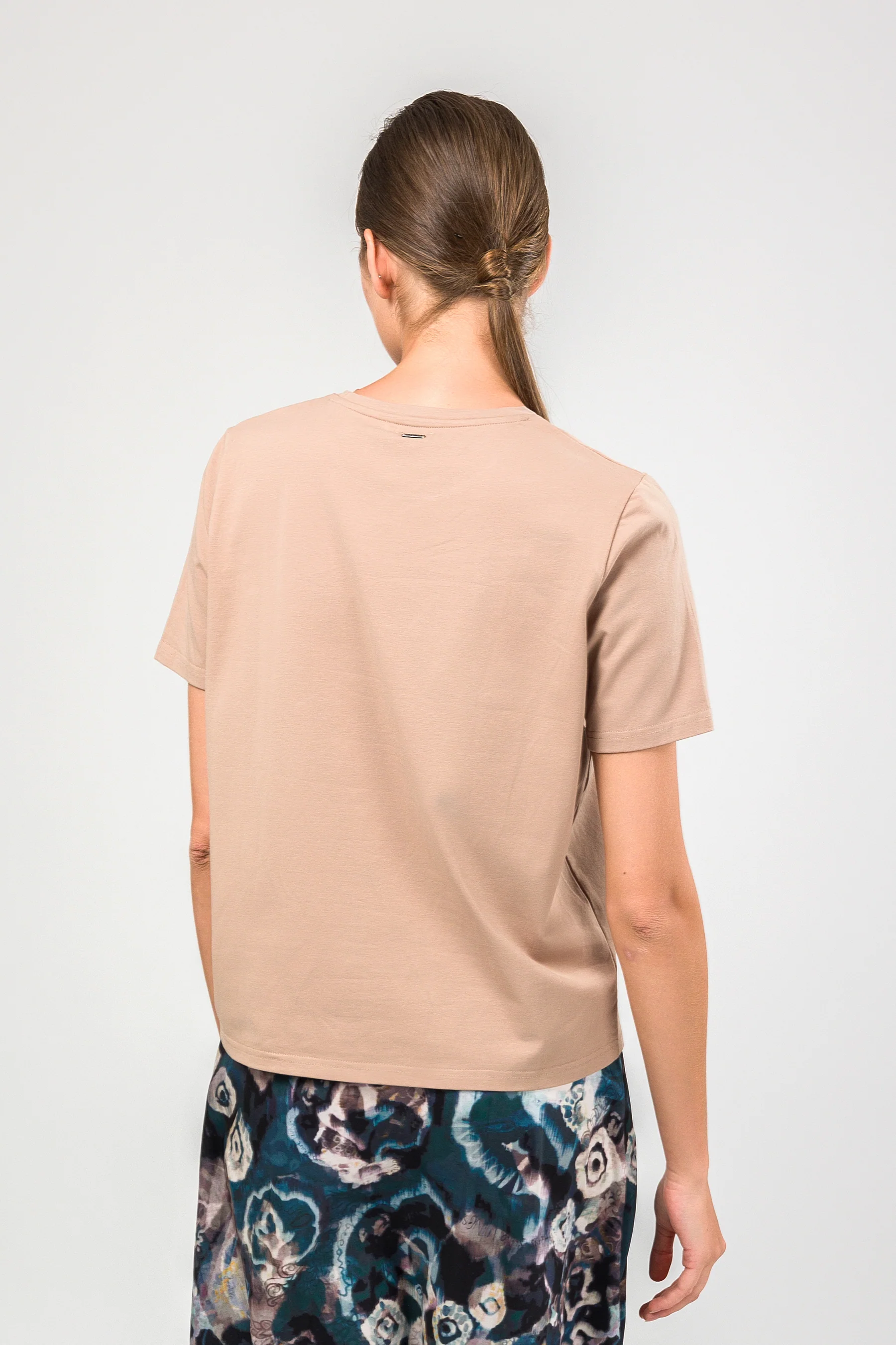 T-shirt à manches courtes taupe - Image 2