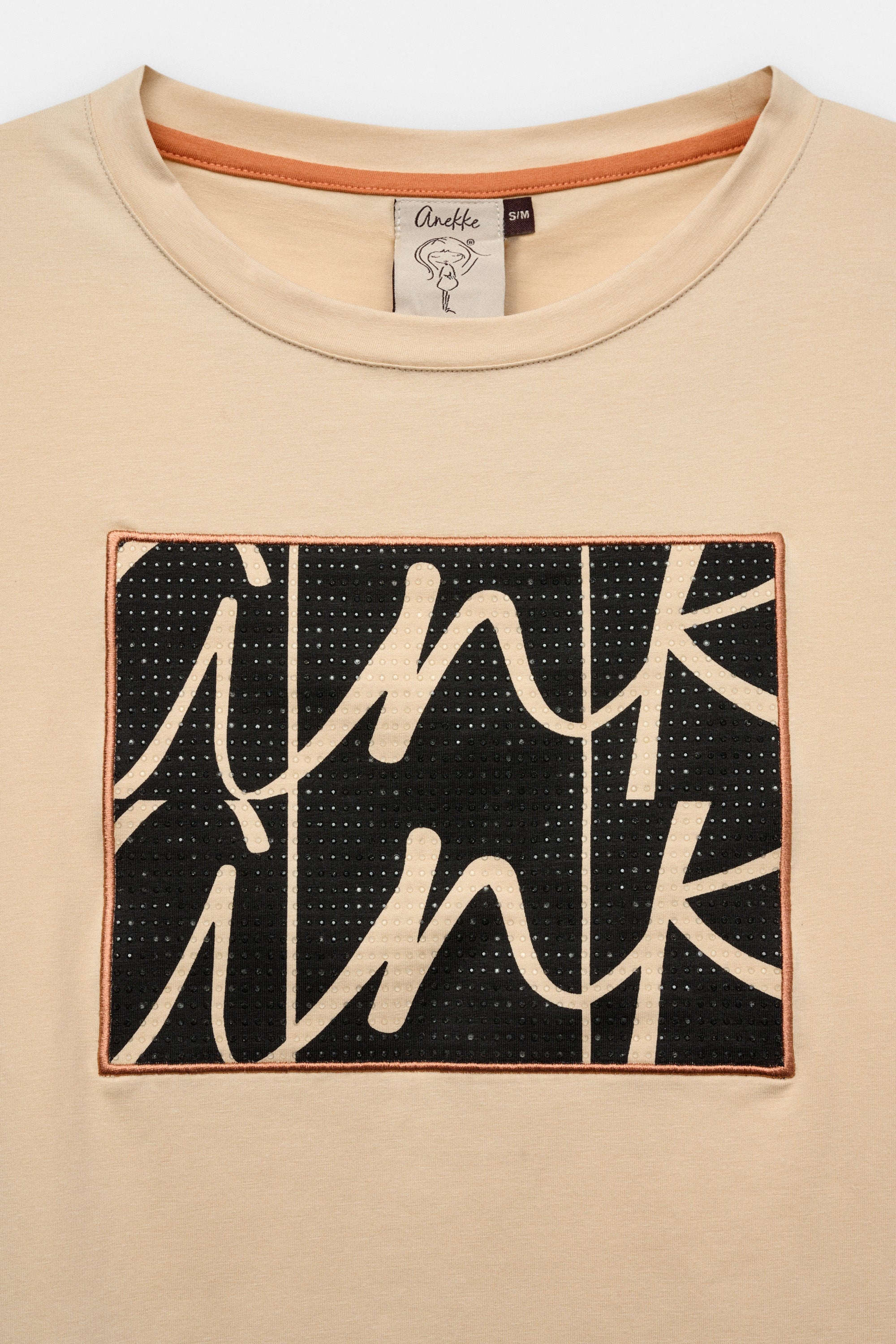 T-shirt beige à manches courtes - Image 3