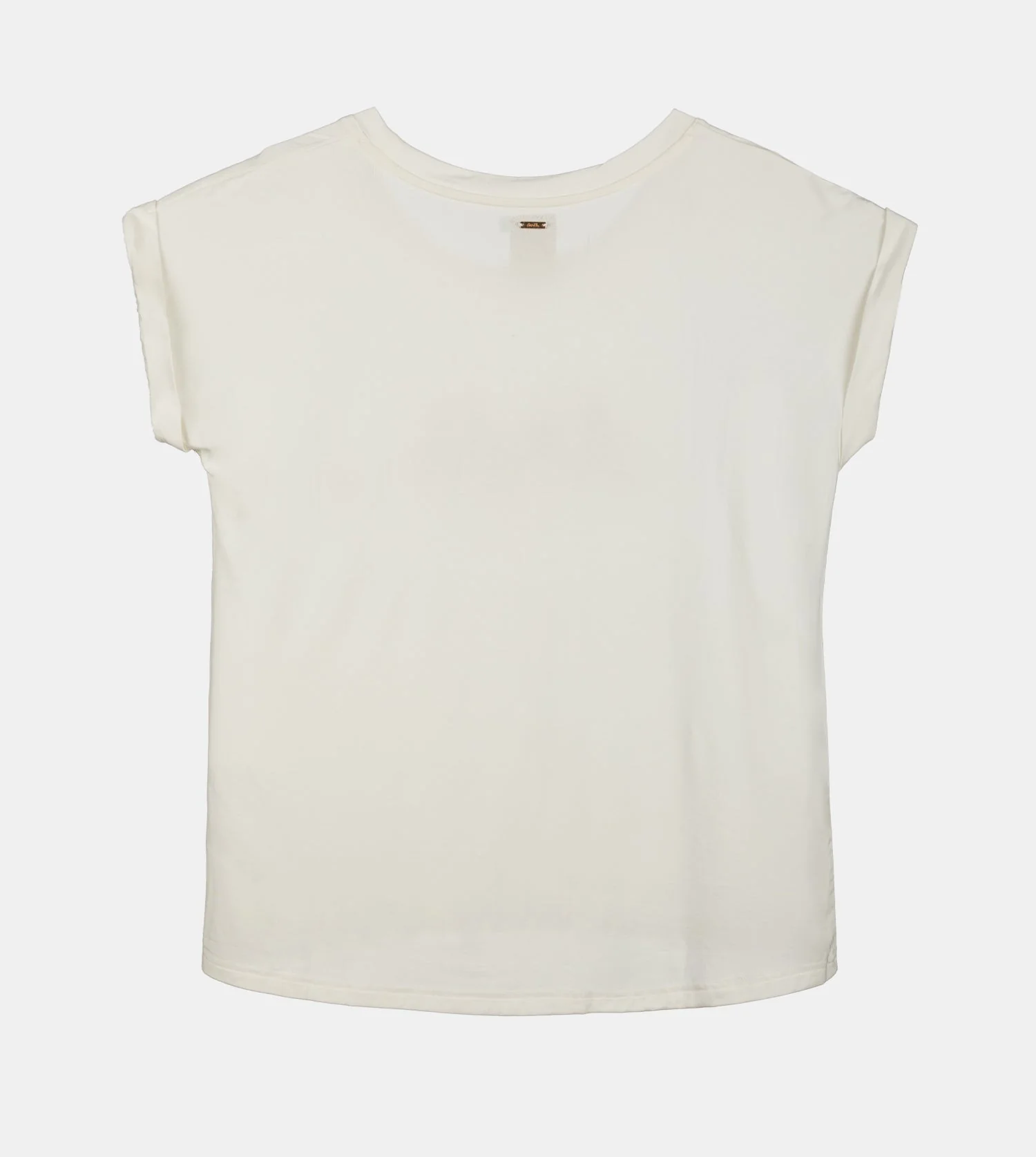 T-shirt blanc à manches courtes avec logo - Image 4