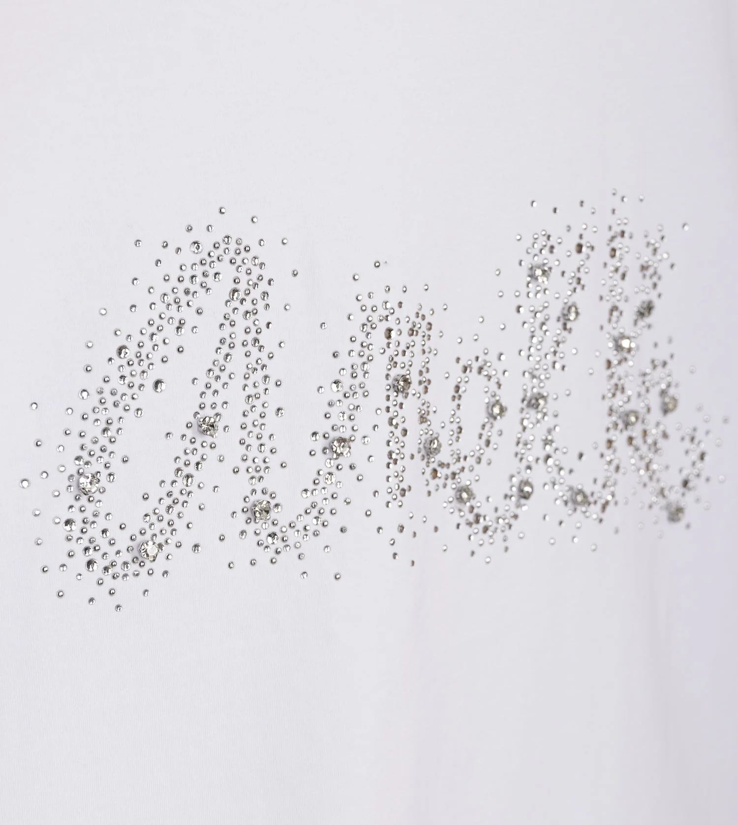 T-shirt blanc pailleté - Image 5
