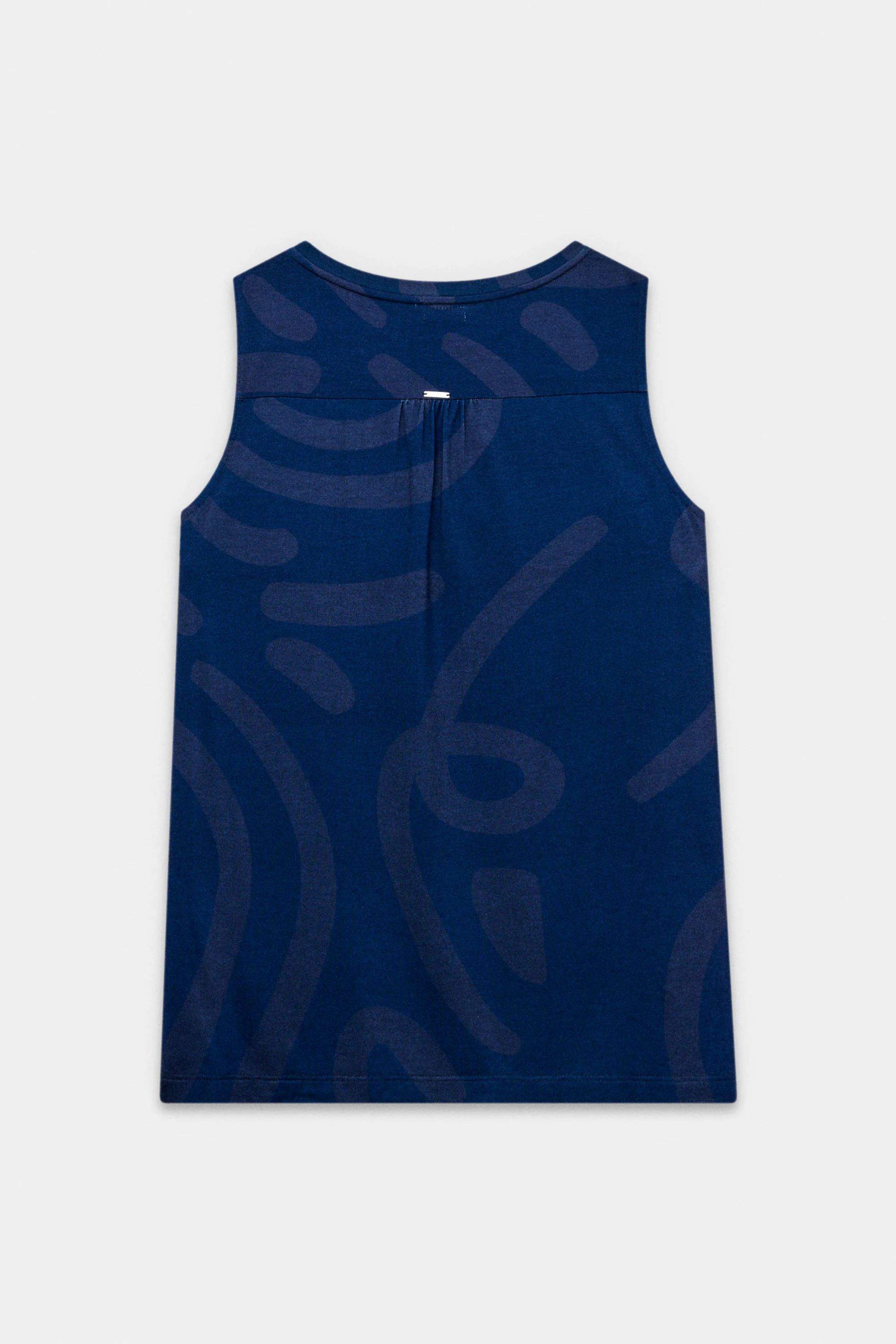 T-shirt bleu à paillettes - Image 3