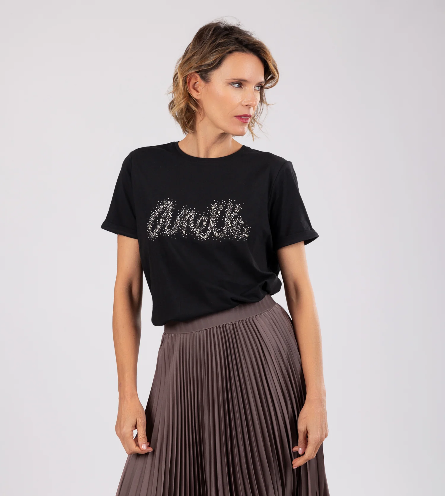 T-shirt noir Anekke - Image 2