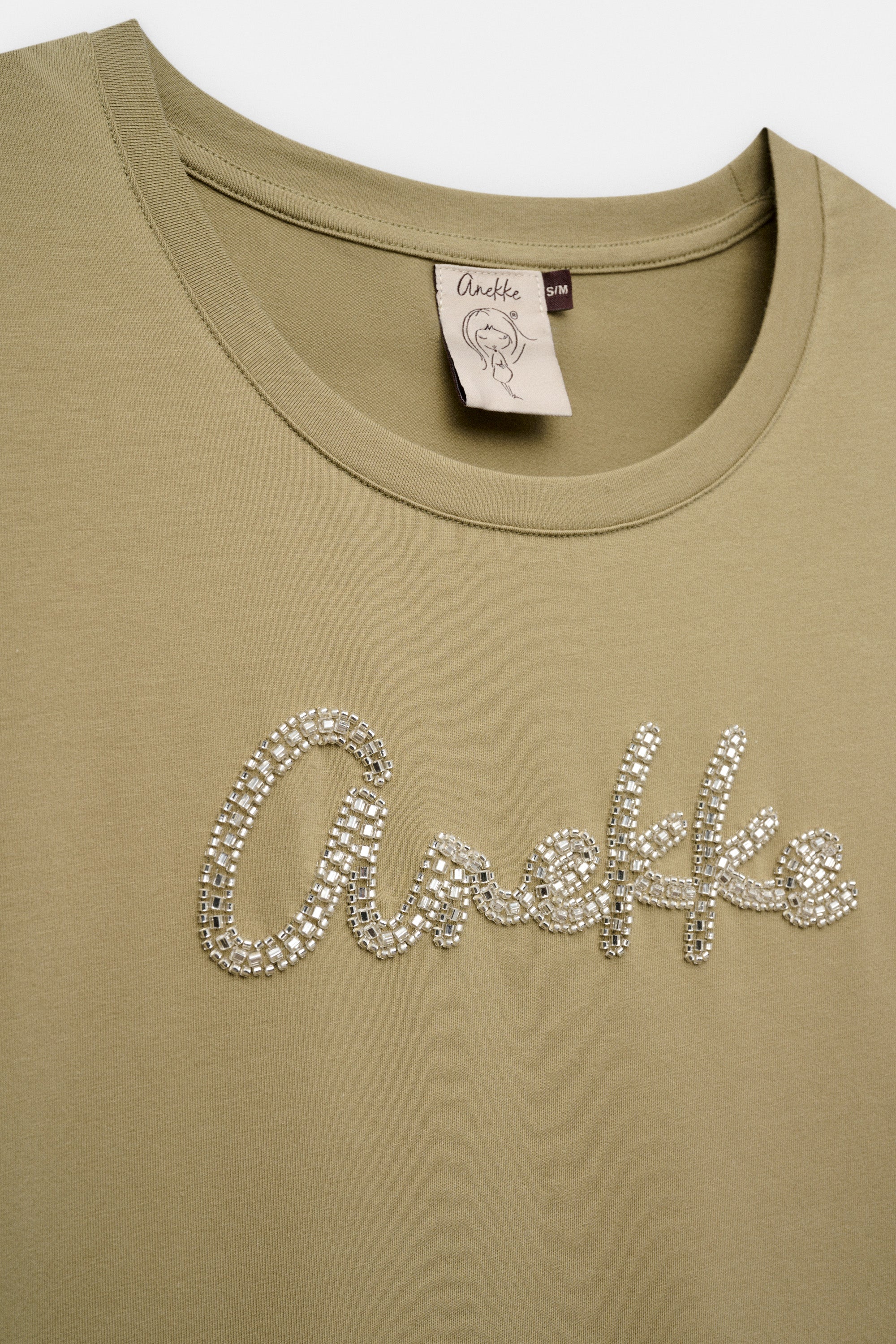 T-shirt vert avec logo - Image 3