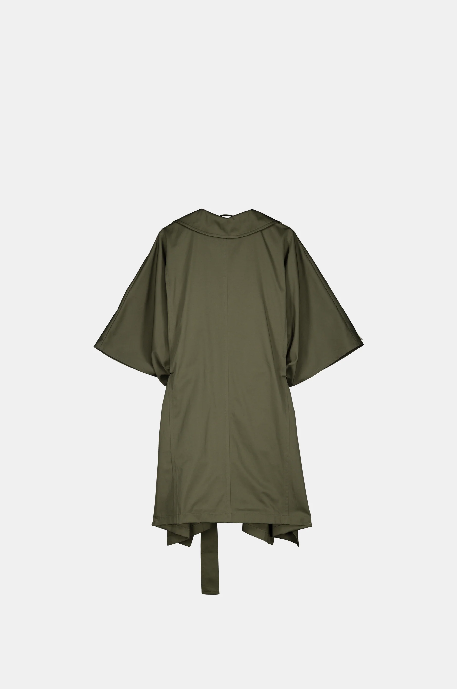 Trench-coat vert style cape - Image 2