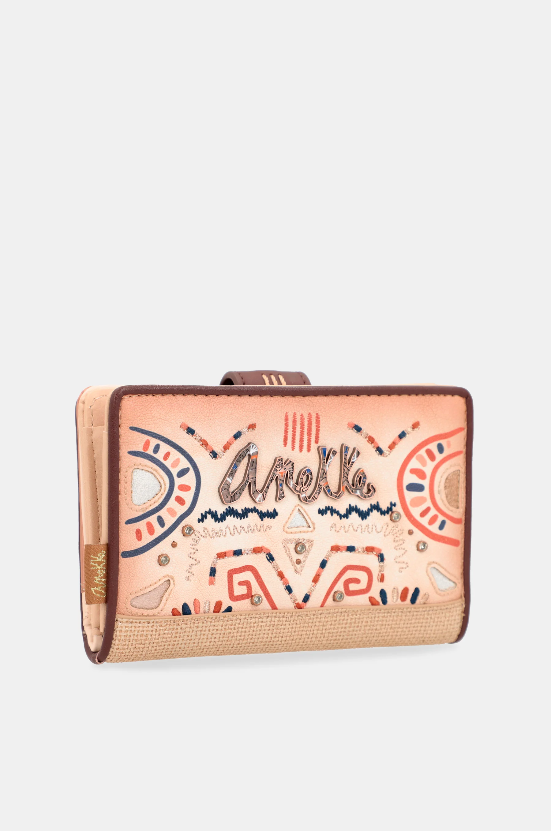 Tribe Medium Ethnic Print RFID Portefeuille - Image 7