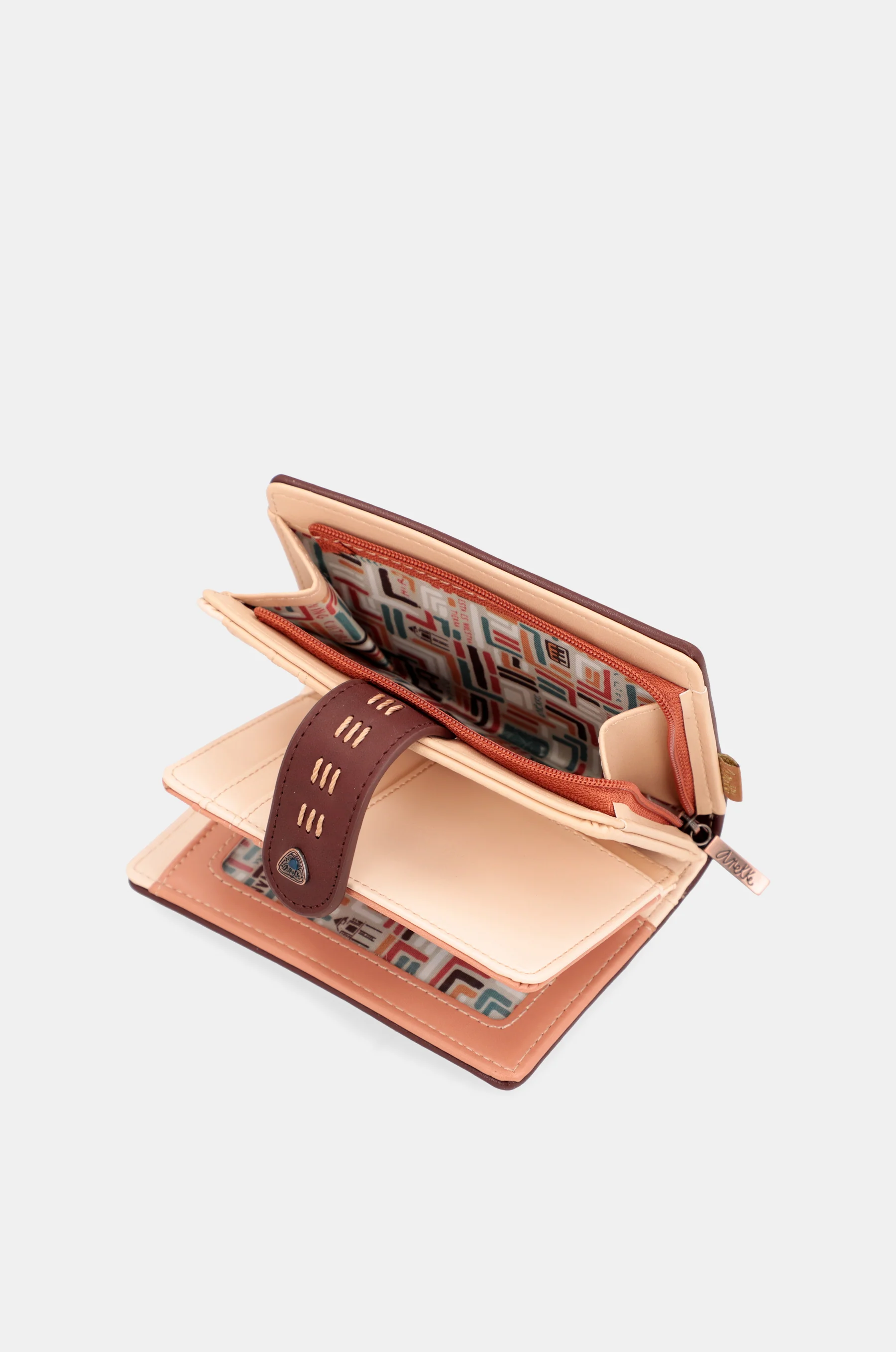 Tribe Medium Ethnic Print RFID Portefeuille - Image 9
